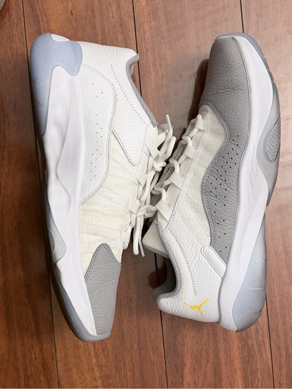 JORDAN 11 CMFT LOW 'CEMENT TOPAZ GOLD - Picture 4 of 5